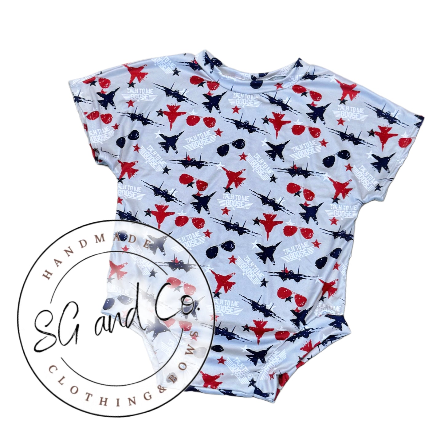 Talk to Me Tee Romper