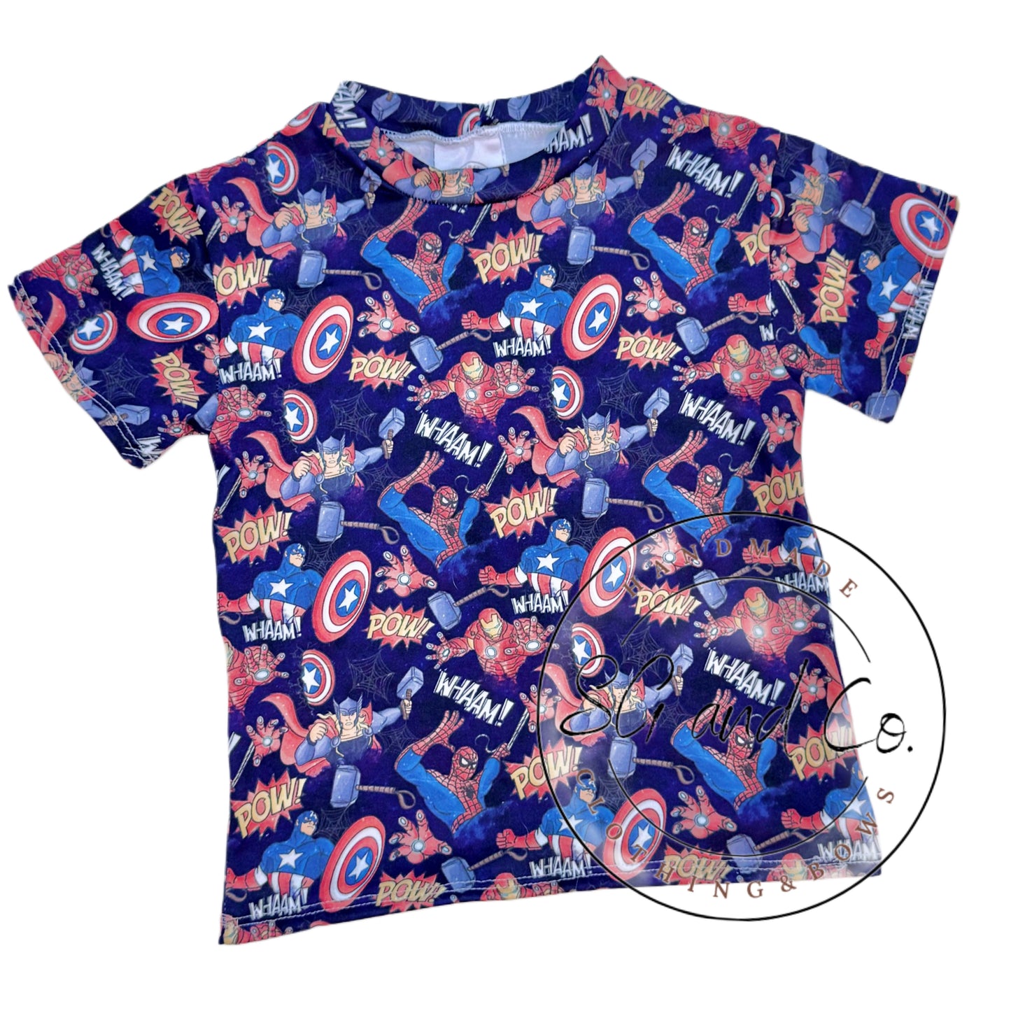 Red Web Guy Tee