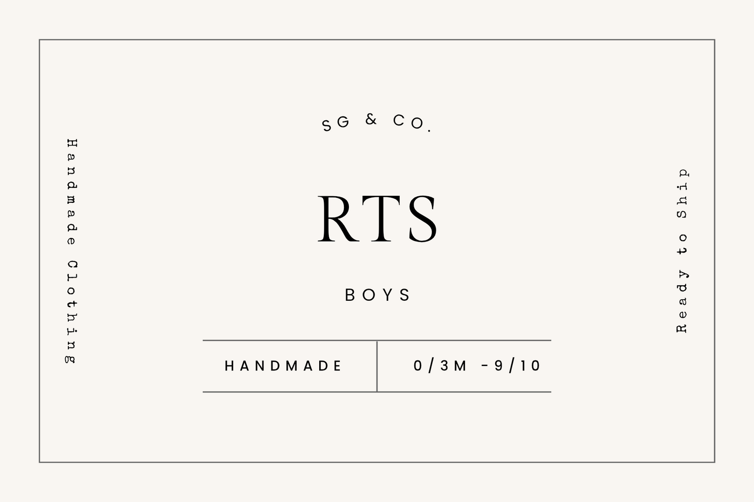 Boys RTS